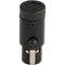 Cable Techniques LPS Low-Profile TA4F "Mini XLR" 4-Pin Female Connector (Black Caps)