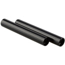 CAMVATE 15mm Black Aluminum Rod (3.94", 2-Pack)