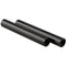 CAMVATE 15mm Black Aluminum Rod (3.94", 2-Pack)