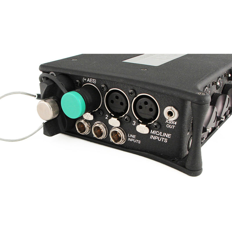 Cable Techniques 24" Low-Profile LPS TA3F To LPXLR-3M Cable (Green Caps)