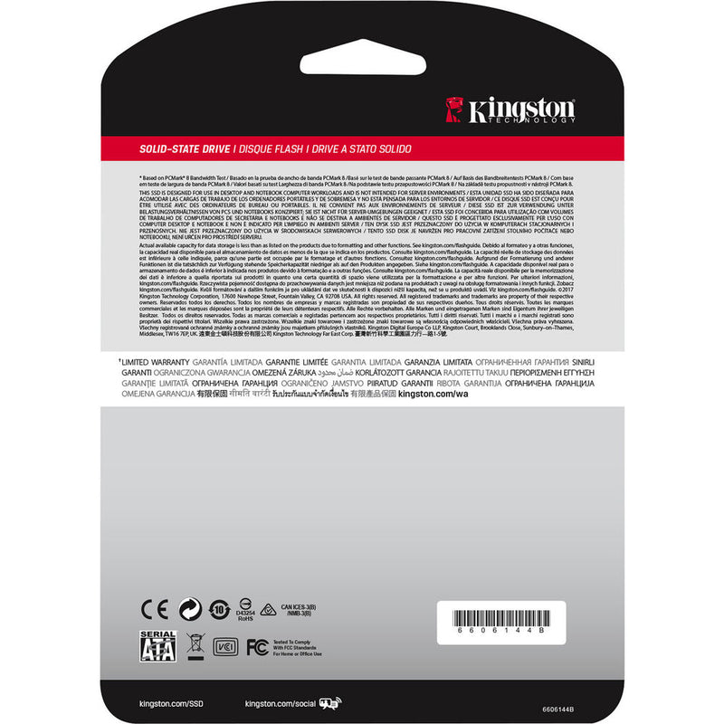 Kingston 960GB A400 SATA III 2.5" Internal SSD