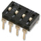 MULTICOMP MCEI-04 DIP / SIP Switch, 4 Circuits, SPST, Through Hole, MCEI Series, 24 VDC
