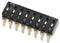 MULTICOMP MCEIR-08 DIP / SIP Switch, 8 Circuits, SPST, Through Hole, MCEI Series, 24 VDC