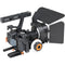 YELANGU Camera Cage with Matte Box & Follow Focus (Orange)