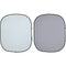 Savage Dark/Light Gray Collapsible 6 x 7' Backdrop with 8' Stand