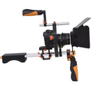 YELANGU Shooting Bracket for DSLR & Video Cameras (Orange)