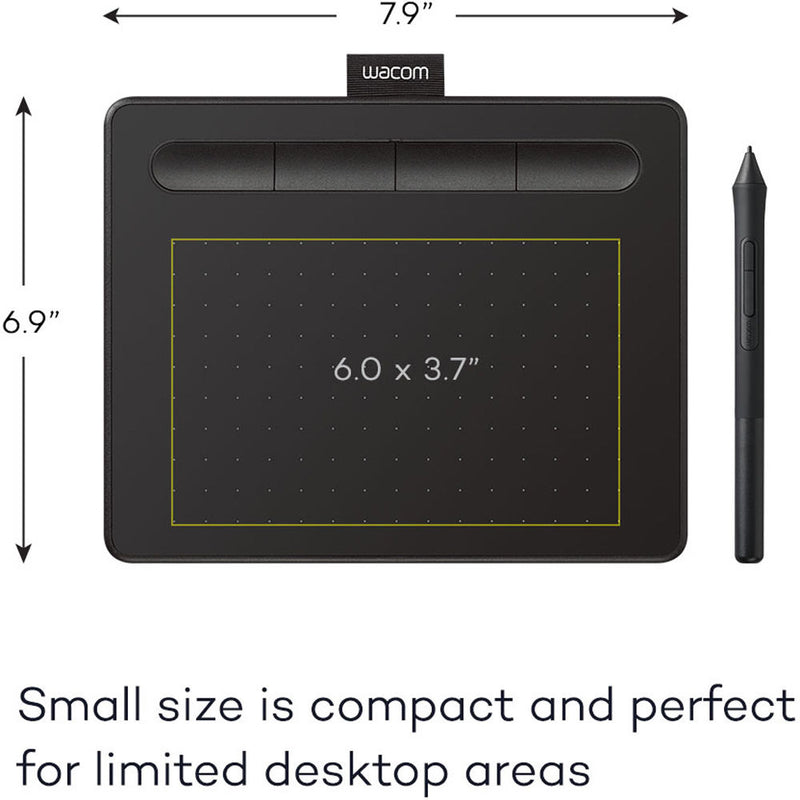 Wacom Intuos Creative Pen Tablet (Small, Black)