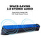 GOgroove SonaVERSE UBR USB-Powered Soundbar (Blue)