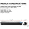 GOgroove SonaVERSE UBR USB-Powered Soundbar (Black)