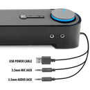 GOgroove SonaVERSE UBR USB-Powered Soundbar (Black)