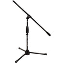 Ultimate Support Package - Tripod Base/Fixed Boom, Short Height, 1" Tubing, Aluminum Die-Cast Base, Fold Up Legs
