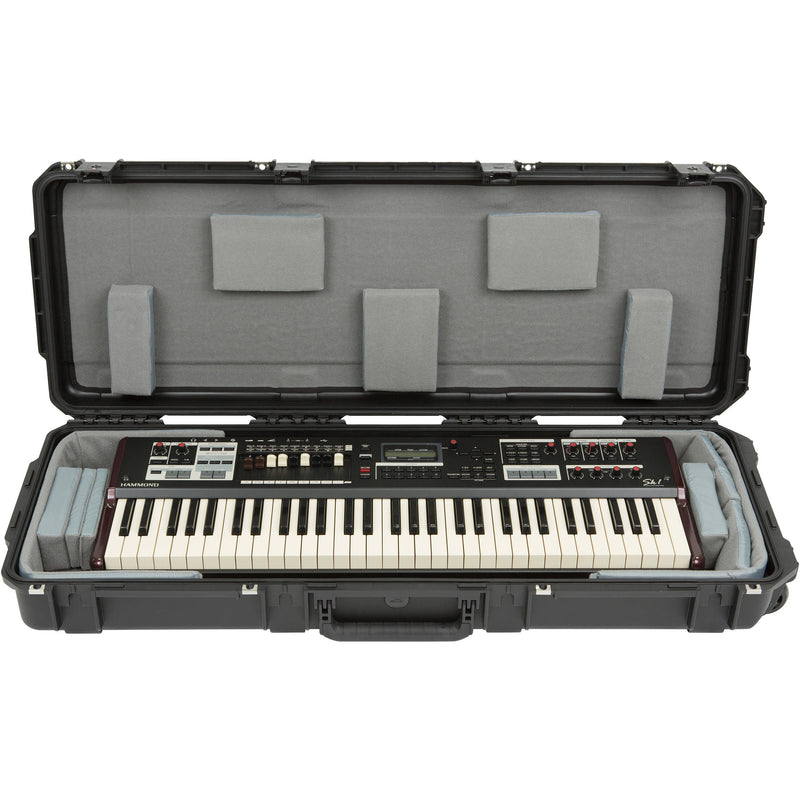 SKB iSeries 61-Note Narrow Keyboard Case - with Think Tank Interior : 39.5 x 13.5 x 3.75"