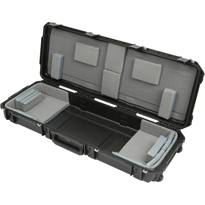 SKB iSeries 61-Note Narrow Keyboard Case - with Think Tank Interior : 39.5 x 13.5 x 3.75"