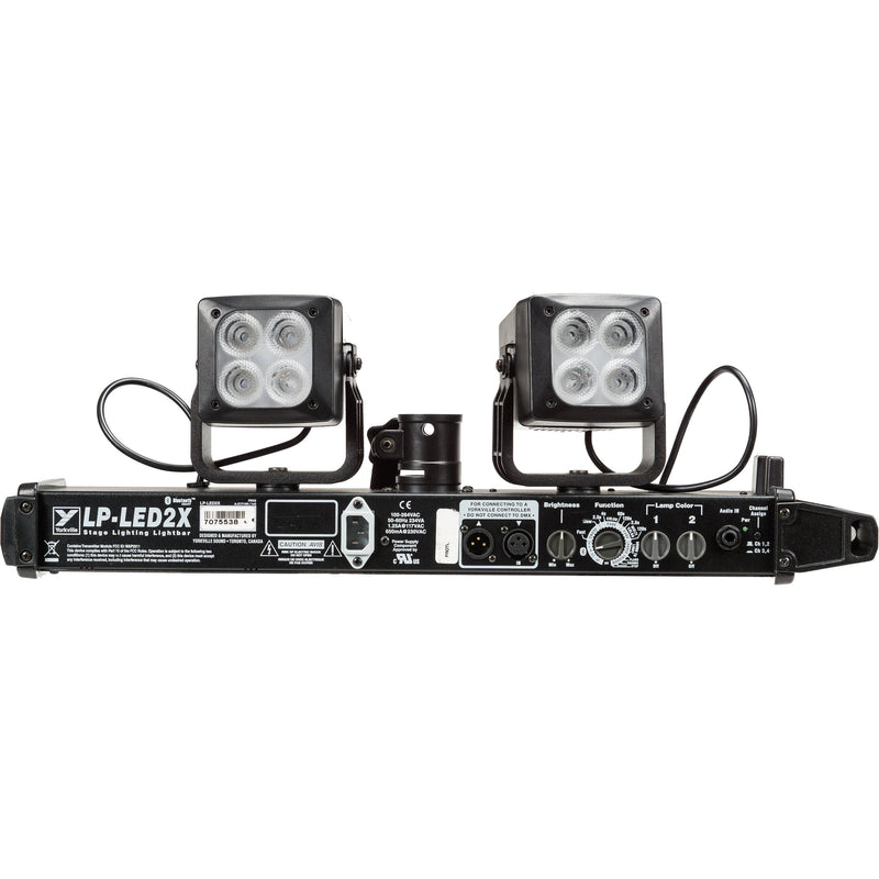 Yorkville Sound LP-LED2X 2-Head High Performance LED Lighting System