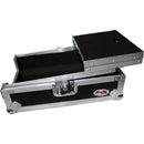ProX XS-DJMS9LT Flight Case with Sliding Laptop Shelf for Pioneer DJM-S9 Mixer (Silver on Black)