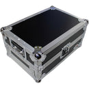 ProX XS-DJMS9LT Flight Case with Sliding Laptop Shelf for Pioneer DJM-S9 Mixer (Silver on Black)