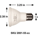 ALZO 8W PAR20 Joyous Dimmable Spotlight Bulb (4-Pack)