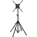 Gator Cases Deluxe Quadpod A/V Stand for Displays up to 65" (Black)