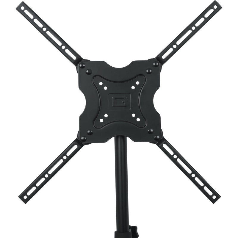 Gator Cases Deluxe Quadpod A/V Stand for Displays up to 65" (Black)