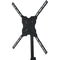 Gator Cases Deluxe Quadpod A/V Stand for Displays up to 65" (Black)