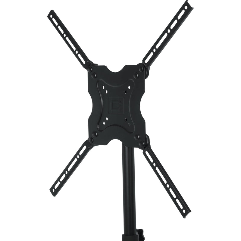 Gator Cases Deluxe Quadpod A/V Stand for Displays up to 65" (Black)