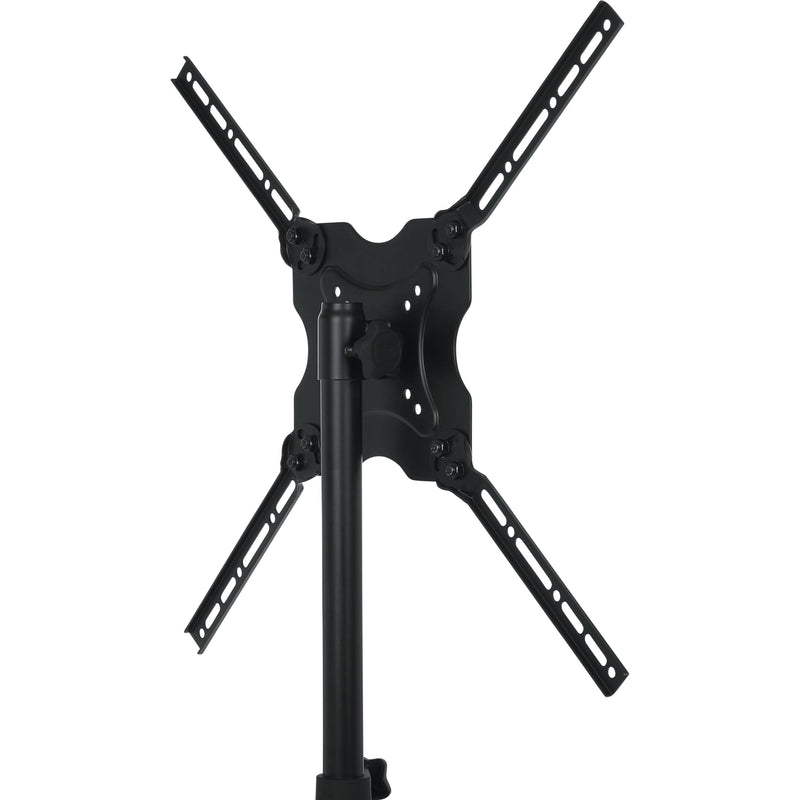 Gator Cases Deluxe Quadpod A/V Stand for Displays up to 65" (Black)