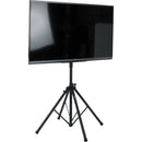 Gator Cases Deluxe Quadpod A/V Stand for Displays up to 65" (Black)