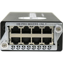 Hear Technologies PRO Mixer Distro 8-Port RJ45 Distribution for Hear Back PRO Systems (Black)