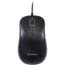 Verbatim Silent Corded Optical Mouse (Black)