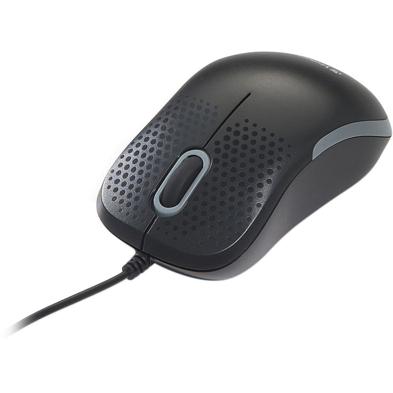 Verbatim Silent Corded Optical Mouse (Black)