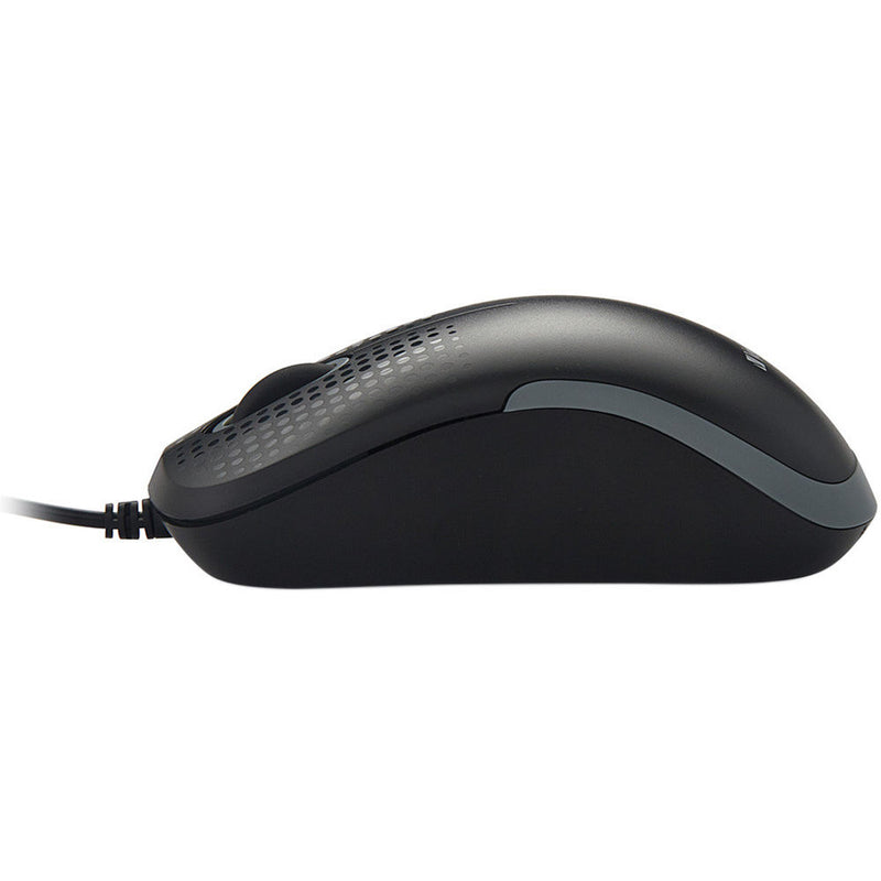 Verbatim Silent Corded Optical Mouse (Black)