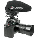 Azden SMX-30 Camera-Mount Shotgun Microphone Boompole Kit