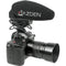 Azden SMX-30 Camera-Mount Shotgun Microphone Boompole Kit