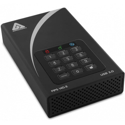 Apricorn 10TB Aegis Padlock DT USB 3.0 256-Bit