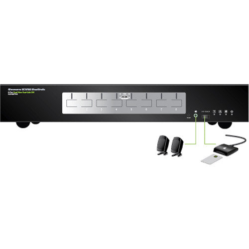 IOGEAR 8-Port Dual View Dual-Link DVI Secure KVM Switch (TAA)