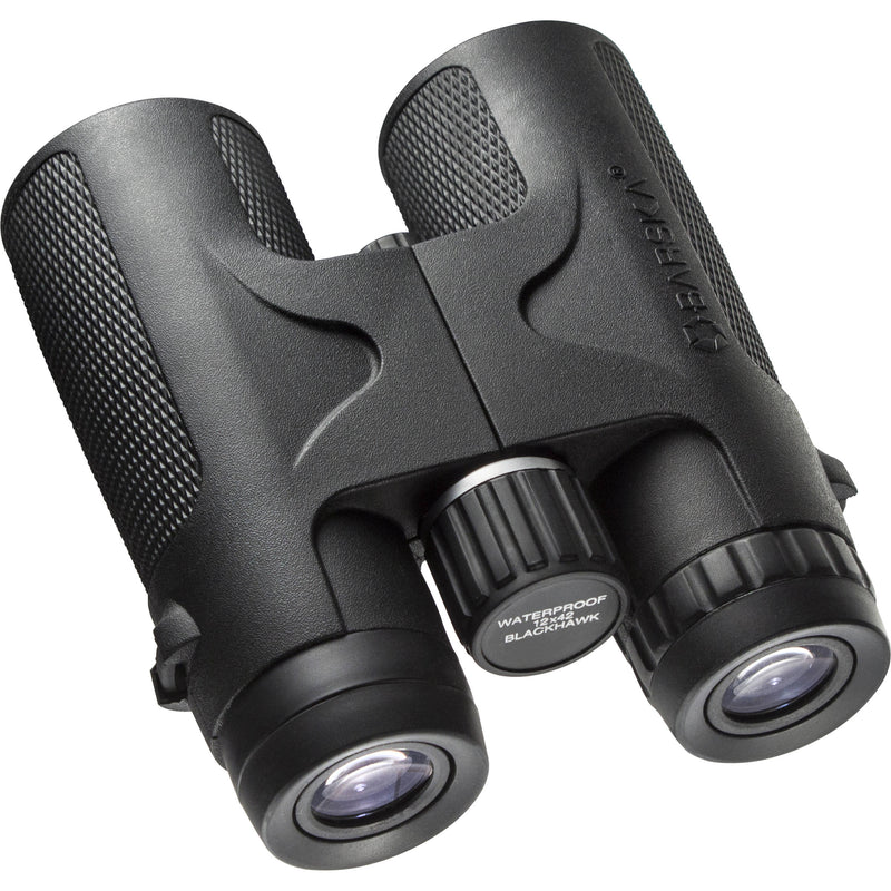 Barska 12x42 WP Blackhawk Binocular (Black, Clamshell Packaging)