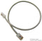 VIDEK 1965-0.5X Ethernet Cable, Patch Lead, Cat5e, RJ45 Plug to RJ45 Plug, Beige, 500 mm