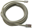 VIDEK 1965-3X Ethernet Cable, Patch Lead, Cat5e, RJ45 Plug to RJ45 Plug, Beige, 3 m