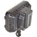 Bescor XT160 Bi-Color LED On-Camera Light with Battery, Charger & AC Adapter