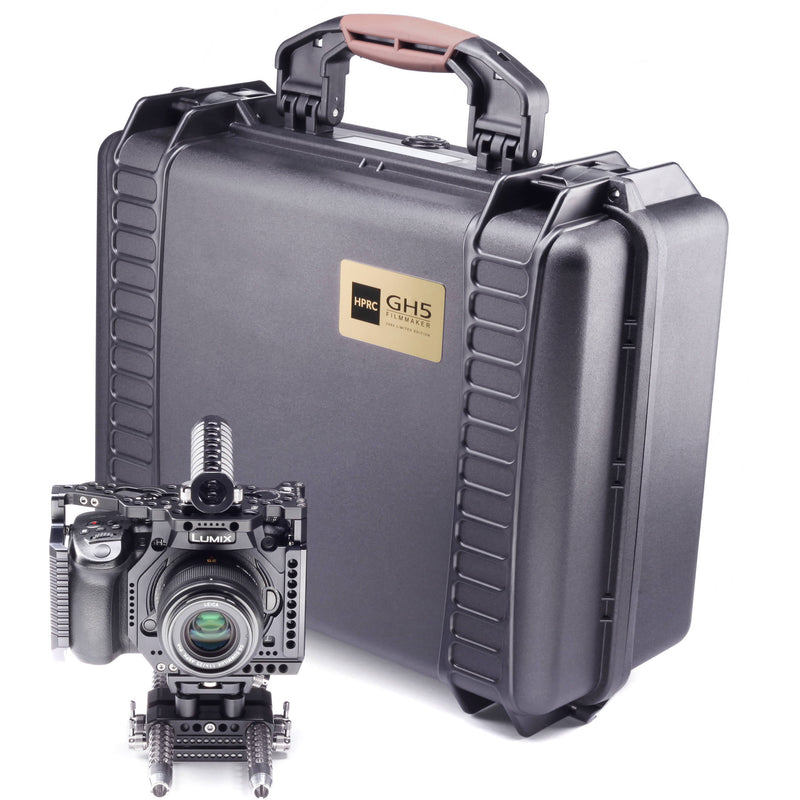 HPRC 2460 Hard Case for Panasonic Lumix GH5 (Black, Foam)
