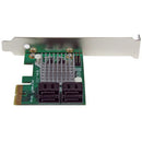StarTech Startech.Com 4 Port PCI Express 2.0 Sata Iii 6GBPS Raid Controller Card With Hyperduo SSD Tiering