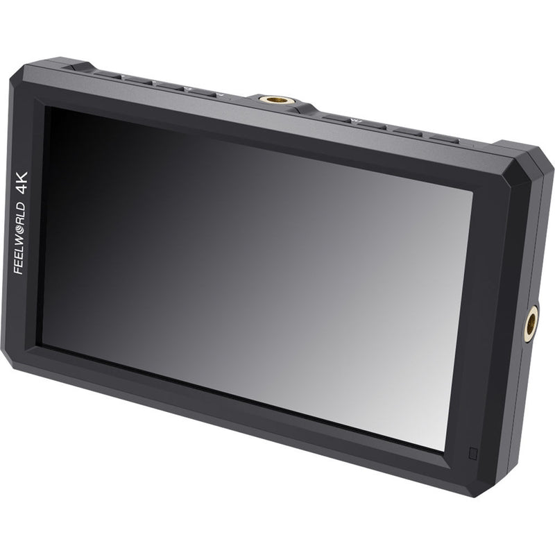 FeelWorld 5.7" IPS 4K HDMI On-Camera Monitor with Tilt Arm