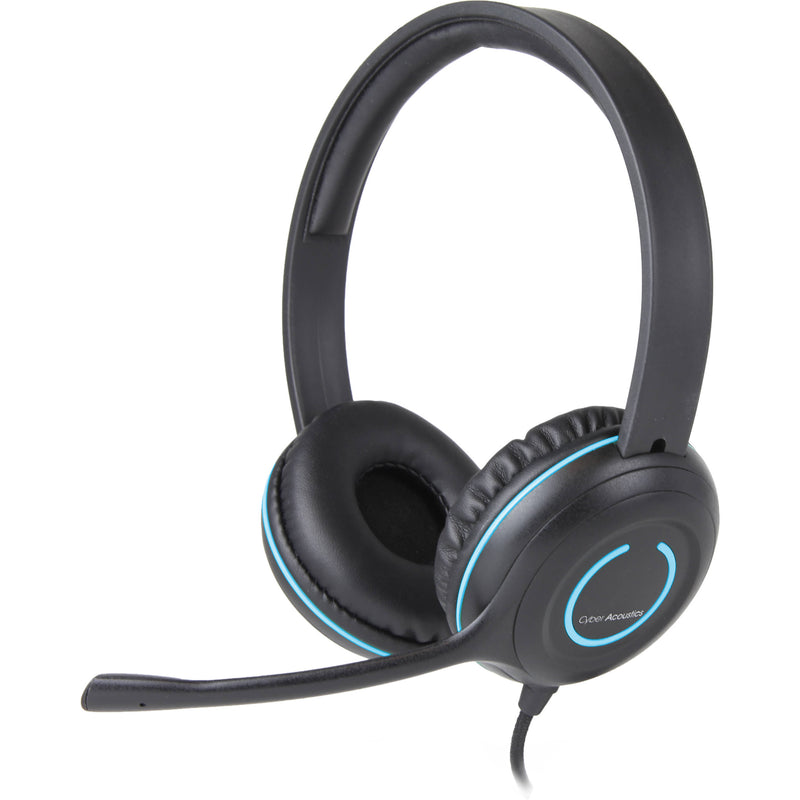 Cyber Acoustics AC-5002 Stereo Headset with 3.5mm Plug