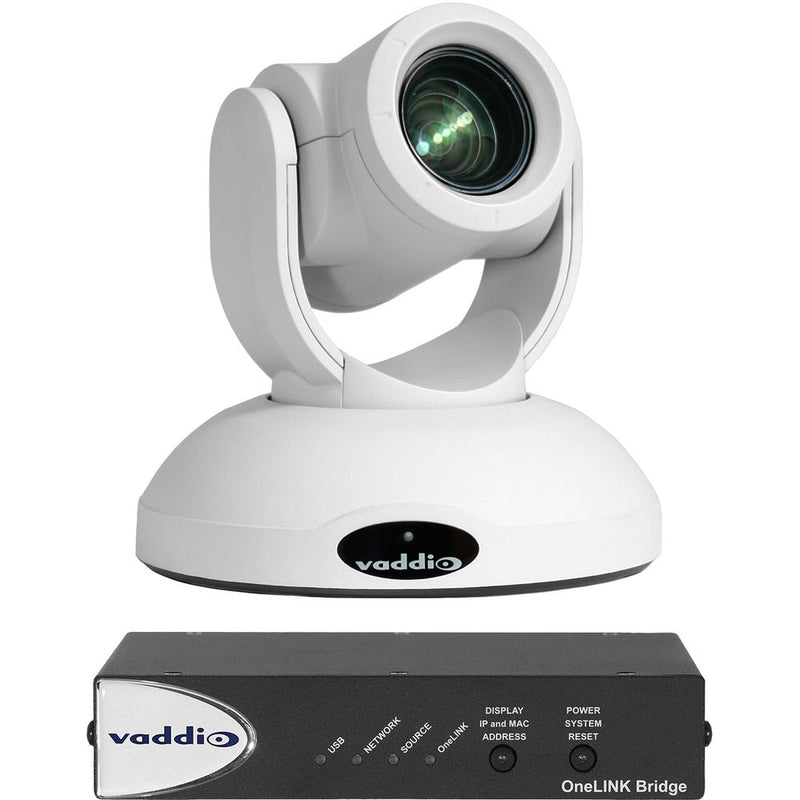 Vaddio RoboSHOT 20 UHD OneLINK Bridge System (White)