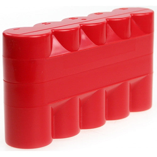 Japan Camera Hunter 120 Film Hard Case (Red, Holds 5 Rolls)