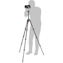 Manfrotto Befree Advanced Carbon Fiber Travel Tripod with 494 Ball Head (Twist Locks, Black)