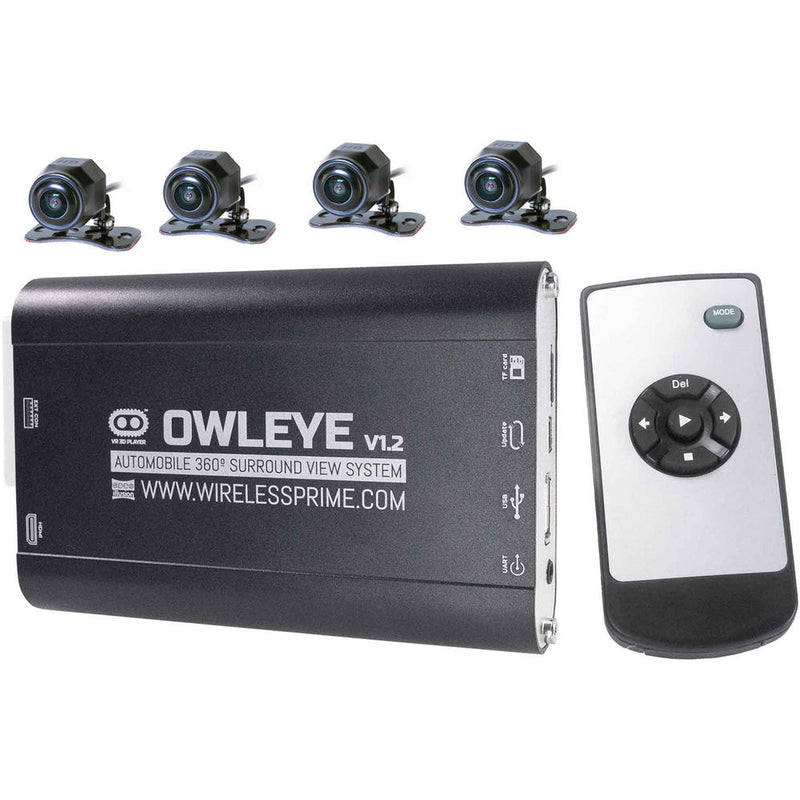 CINEGEARS OWLEYE Automobile VR 360&deg; DVR Surround View System For Commercial Vehicles V1.2