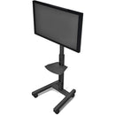 Chief MFCUB Medium Flat Panel Mobile AV Cart (Black)