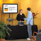 Chief MFCUB Medium Flat Panel Mobile AV Cart (Black)