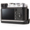 MegaGear Ever Ready Leather Half Case and Strap for Fujifilm X100F (Black)
